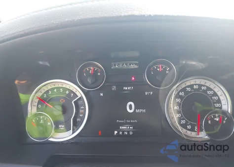 2018 Ram 1500 Laramie 4X2 6'4 Box from USA, damaged, VIN 1C6RR6JT2JS105175